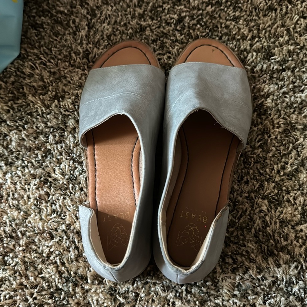 Gray women sleep shoes, designs from Beast Fashions